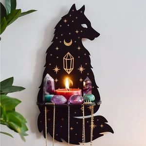 Crystal Candle Jewelry Holder Wall Decor